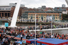 Womens pole vault, 2018 Great North CityGames. Photo: David T. Hewitson/Sports for All Pics